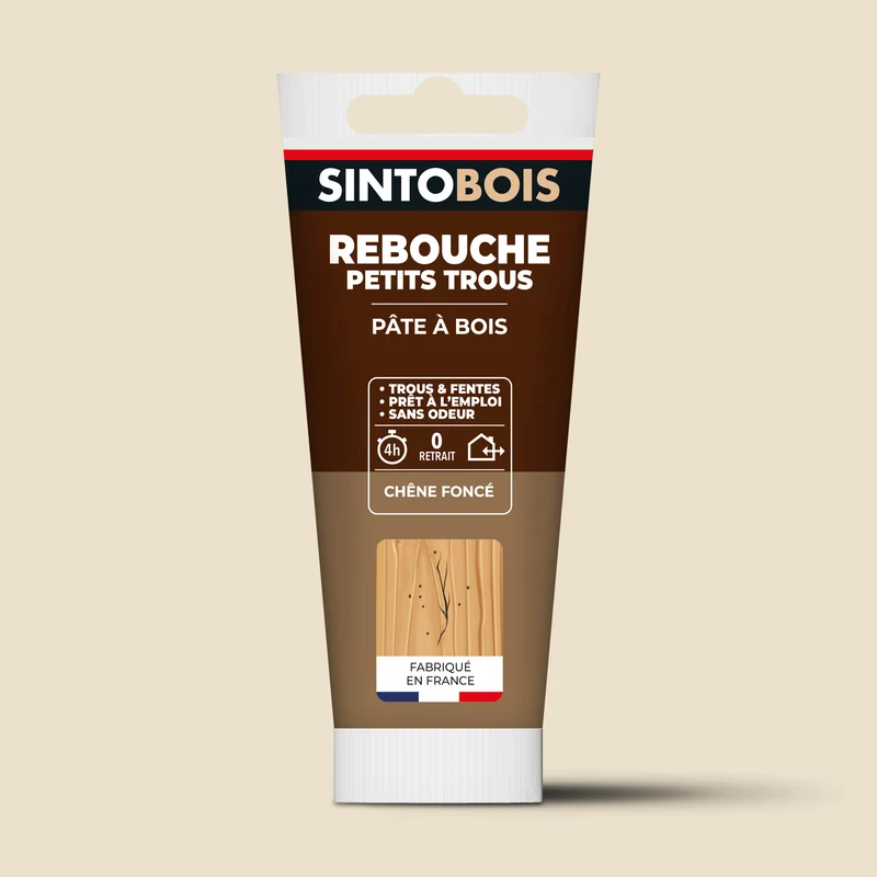 Rebouche imperfections - Pâte à bois naturel