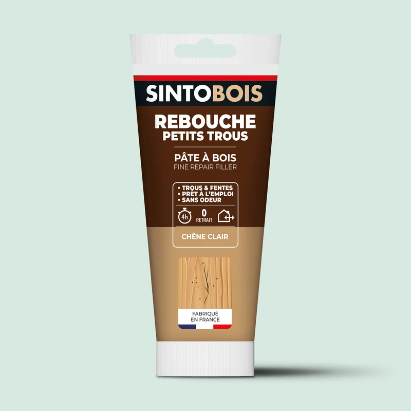 Rebouche imperfections - Pâte à bois naturel