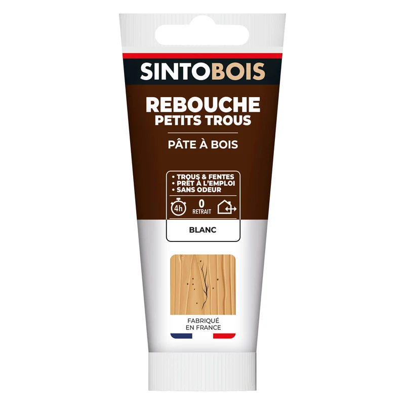 Rebouche imperfections - Pâte à bois naturel