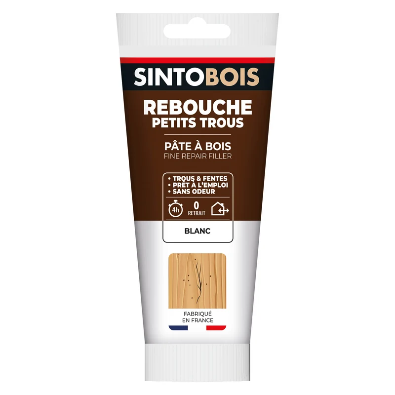 Rebouche imperfections - Pâte à bois naturel