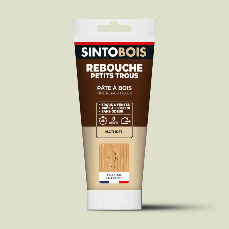 Rebouche imperfections - Pâte à bois naturel