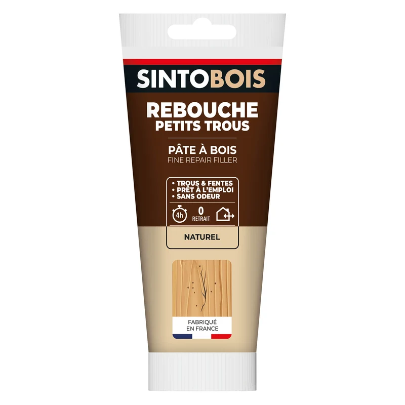 Rebouche imperfections - Pâte à bois naturel