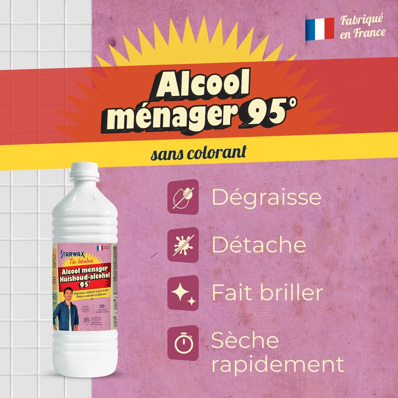 Alcool ménager 9.5°