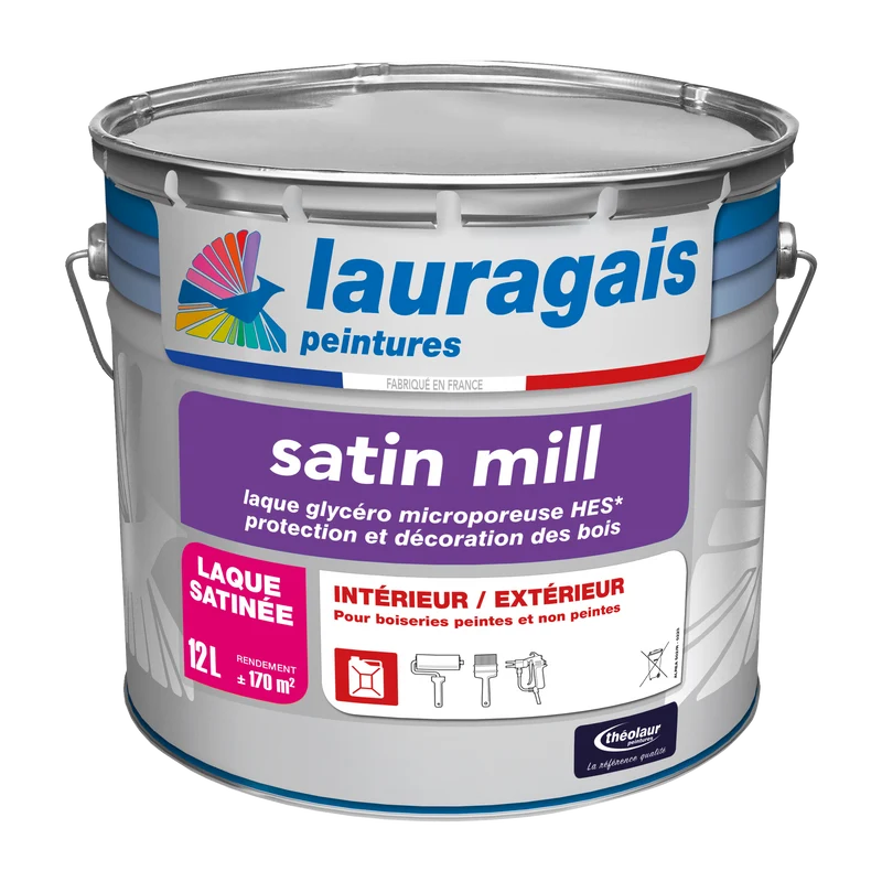 Peinture glycéro pour les boiseries blanc