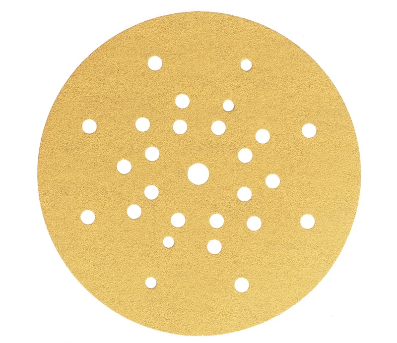 Disque abrasif auto-agrippant 27 trous Gold Ø 225 mm MIRKA