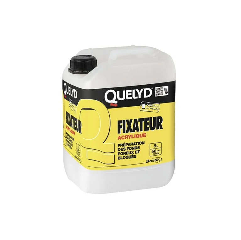 Fixateur-Régulateur de fonds 5L – Préparation avant pose de revêtements muraux