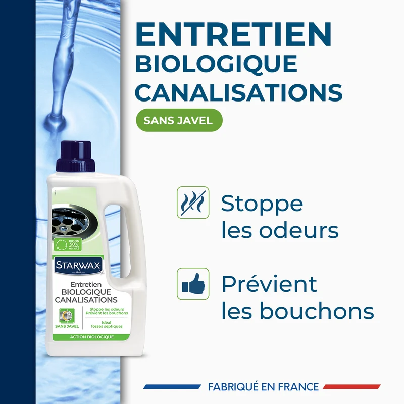 Entretien biologique canalisations