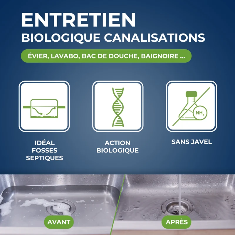 Entretien biologique canalisations