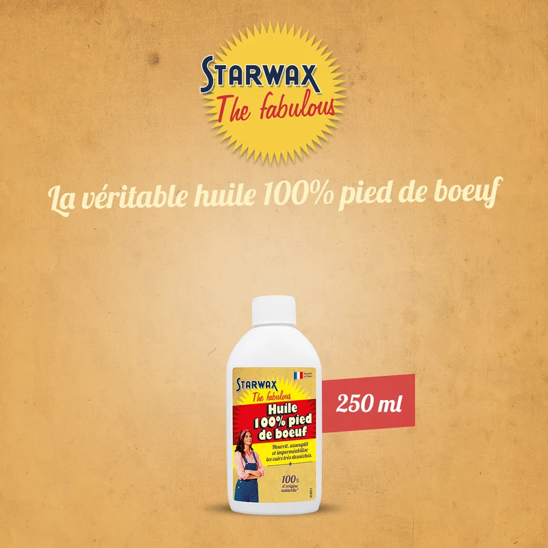 Huile 100% pied de bœuf