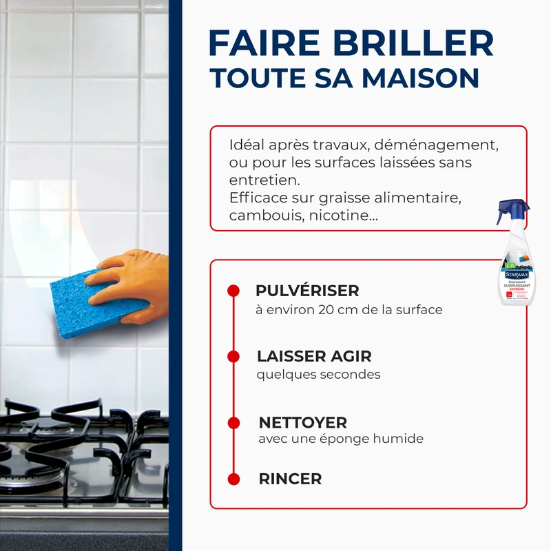 Décrassant surpuissant