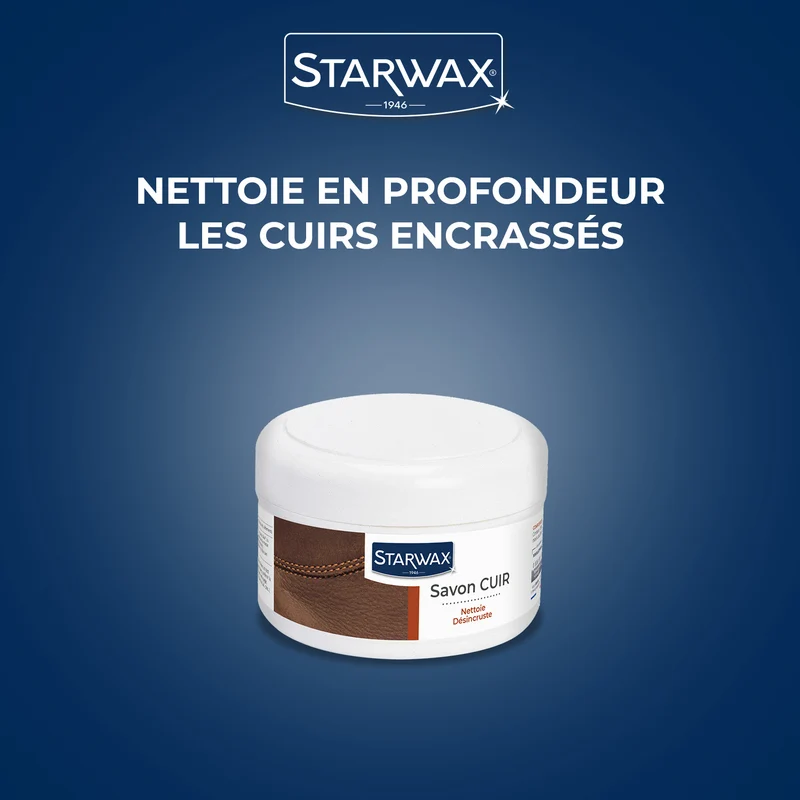 Savon cuir