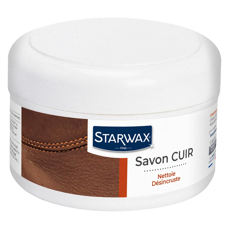 Savon cuir