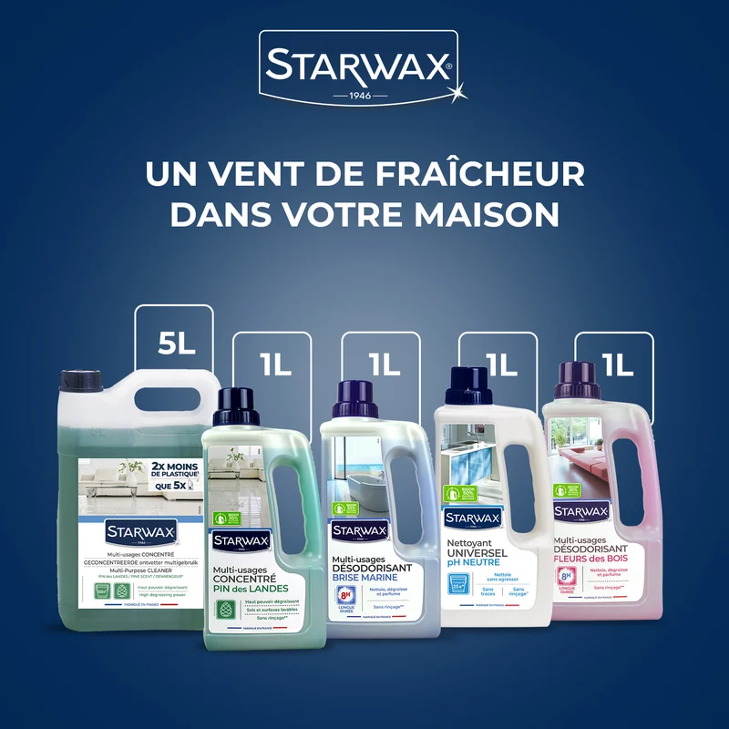 Nettoyant multi-usages concentré parfum pin des landes