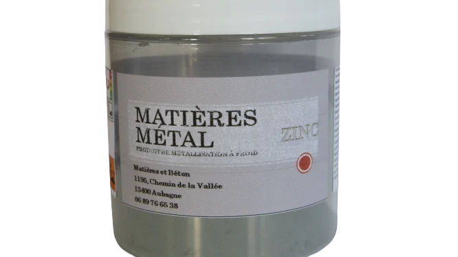 Enduit Métallique Zinc - Métallisation à froid