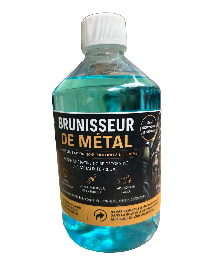 Brunisseur de métaux, patine à froid