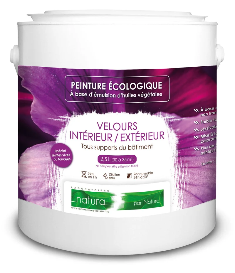 Peinture écologique professionnelle int/ext Bio Natura