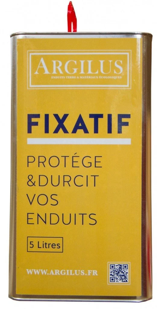 Protection enduit d'argile Fixatif Argilus