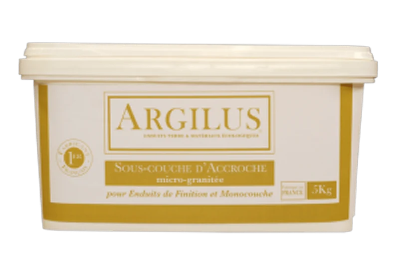 Sous-couche d'accroche pour enduit d'argile