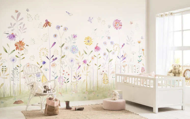 Papier Peint Panoramique CASADECO - The Garden Small World with Snail