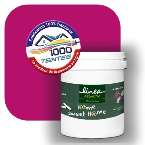 Peinture écologique Natura Linéa® Framboise (ArtWork Ardoise AW-10) Intérieur MAT