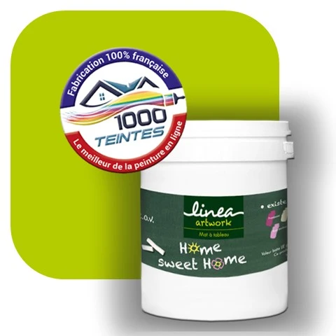 Peinture écologique Natura Linéa® Pistache (ArtWork Ardoise AW-08) Intérieur MAT