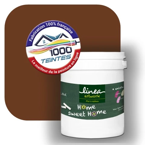 Peinture écologique Natura Linéa® Chocolat (ArtWork Ardoise AW-07) Intérieur MAT