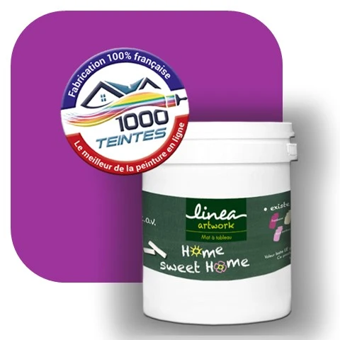 Peinture écologique Natura Linéa® Lilas (ArtWork Ardoise AW-04) Intérieur MAT