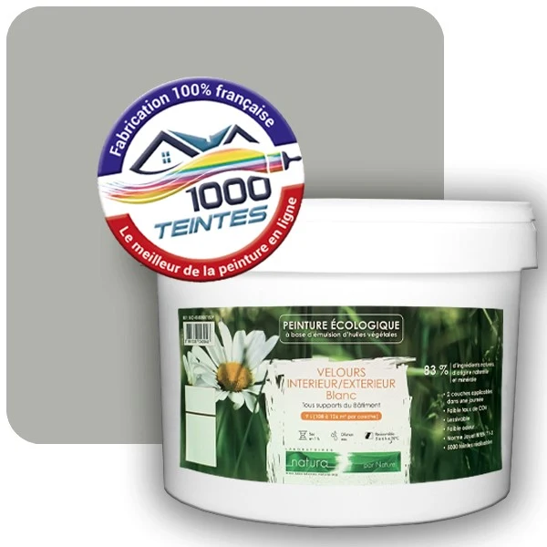 Peinture Natura Tassili® Les Verts (Mille Teintes E9-58) Intérieur/Extérieur VELOURS