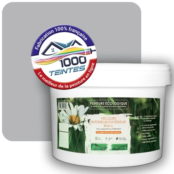 Peinture Natura Tassili® Les Verts (Mille Teintes E9-38) Intérieur/Extérieur VELOURS