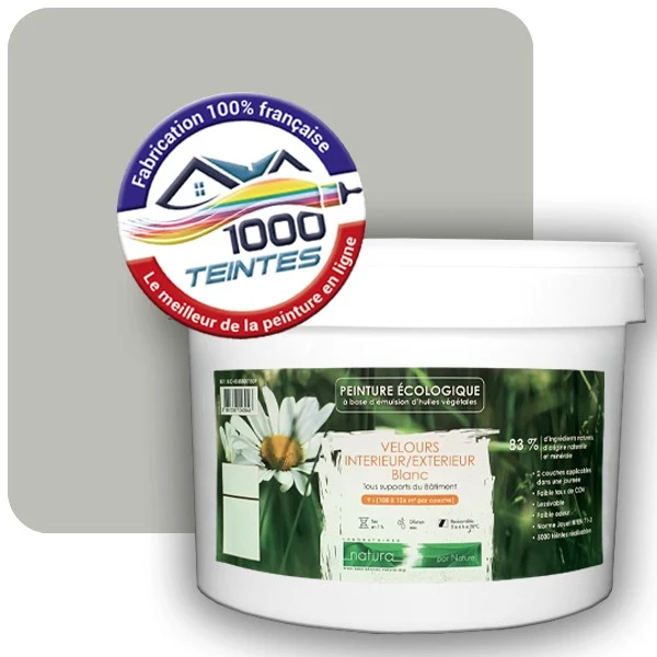 Peinture Natura Tassili® Les Verts (Mille Teintes E9-37) Intérieur/Extérieur VELOURS