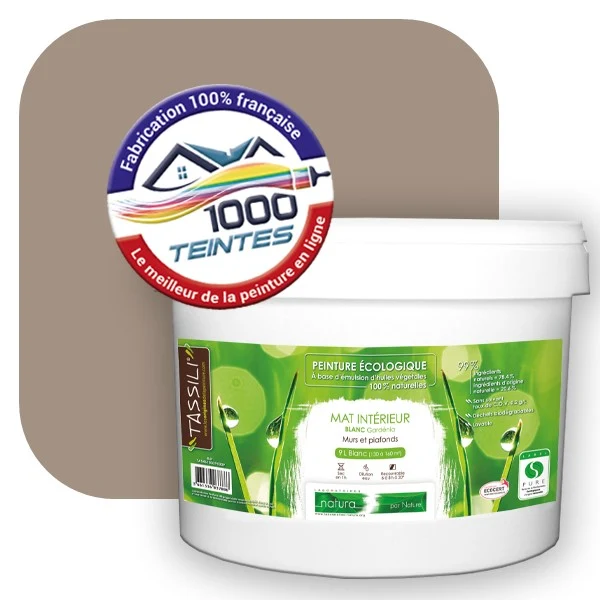 Peinture écologique Natura Tassili® Les Beiges colorés (L'Atelier by Edicolor 045E/045-E/045E1) Intérieur MAT