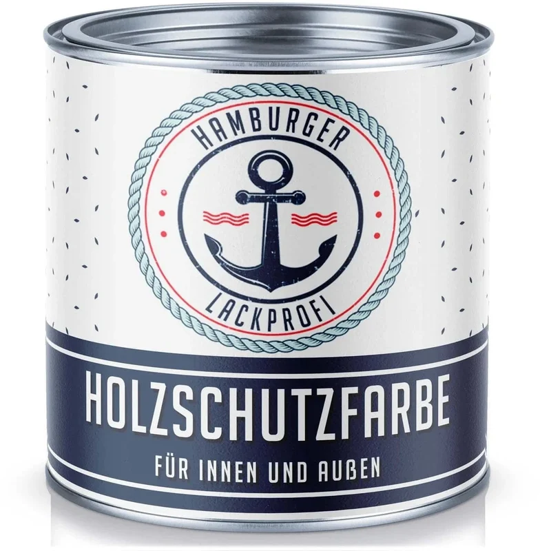 PU Holzschutzfarbe RAL 6006 Grauoliv - Wetterschutzfarbe - Hamburger Lack-Profi