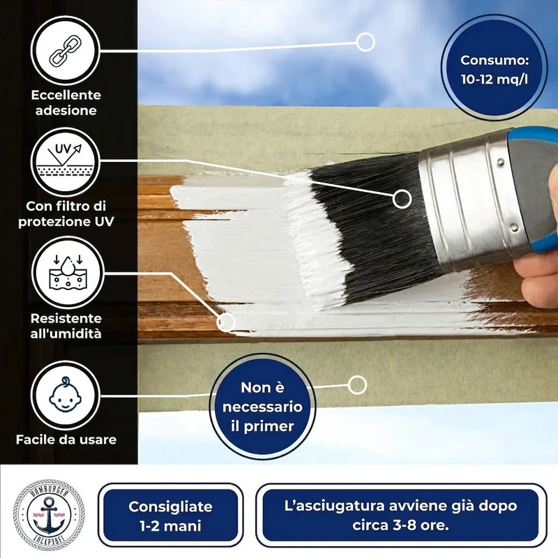 PU Holzschutzfarbe RAL 3015 Hellrosa - Wetterschutzfarbe - Hamburger Lack-Profi