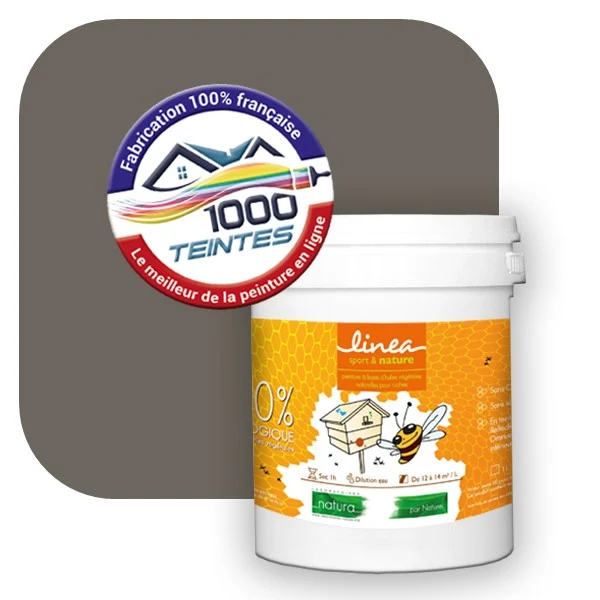 Peinture Natura Linéa® Camouflage Brun Terre (Côté Apiculture 1218) Ruche SATIN