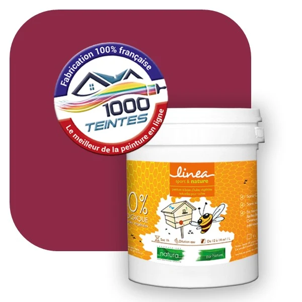 Peinture Natura Linéa® Magenta (Côté Apiculture 9704) Ruche SATIN