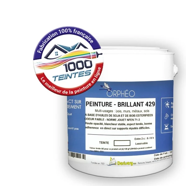 Peinture Anticorrosion Natura Orphéo® Blanc (ORPH 428) Intérieur/Extérieur BRILLANT