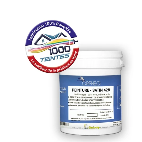 Peinture Anticorrosion Natura Orphéo® Blanc (ORPH 428) Intérieur/Extérieur SATIN