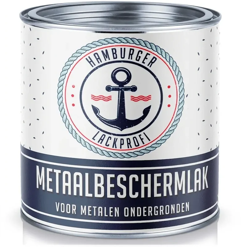 Metallschutzlack in Perlweiß RAL 1013 mit Lackierset (X300) - Hamburger Lack-Profi