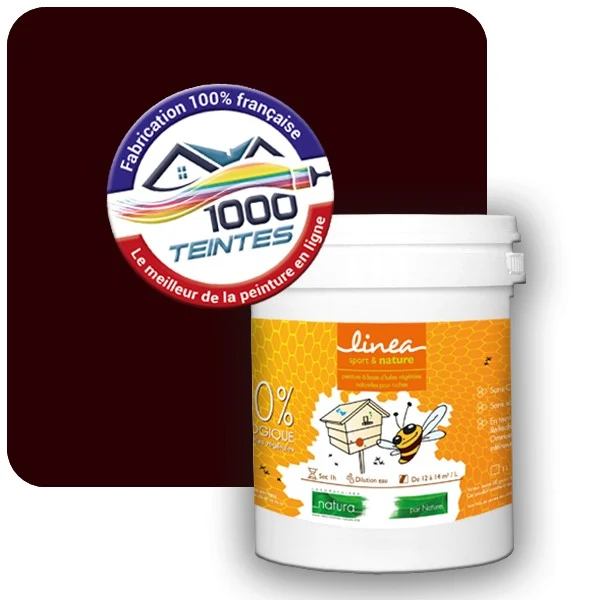 Peinture Natura Linéa® Brun Normand (Couleurs de France 458-1301-05) Ruche SATIN