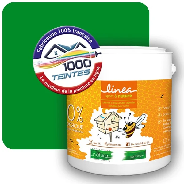 Peinture Natura Linéa® Vert Pur (RAL Classic 6037) Ruche SATIN