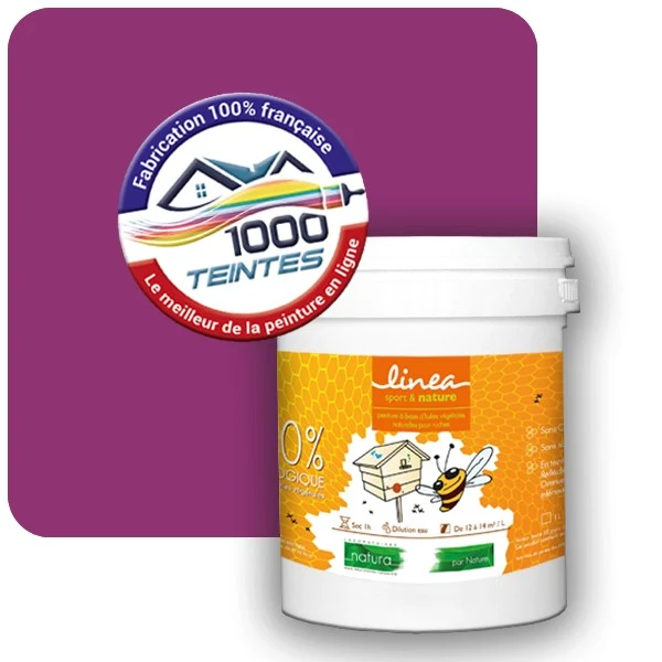 Peinture Natura Linéa® Pourpre Signalisation (RAL Classic 4006) Ruche SATIN