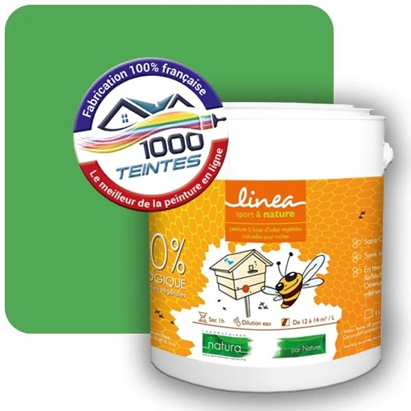Peinture Natura Linéa® Les Verts (Mille Teintes E11-4) Ruche SATIN