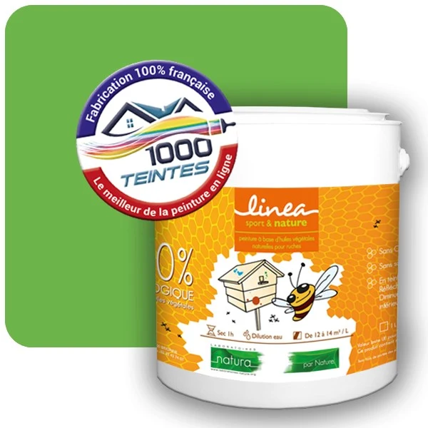 Peinture Natura Linéa® Les Verts (Mille Teintes E10-44) Ruche SATIN
