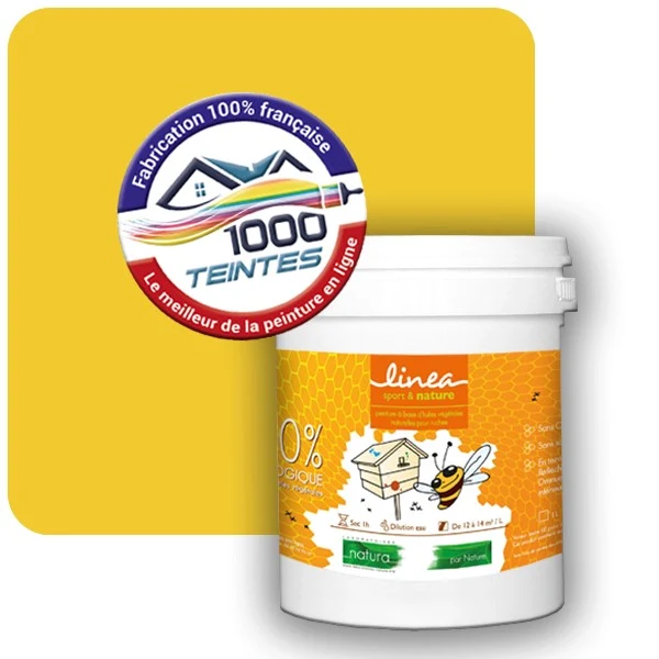 Peinture Natura Linéa® Les Jaunes (Mille Teintes E7-44) Ruche SATIN
