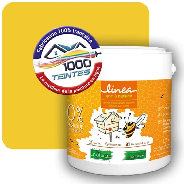 Peinture Natura Linéa® Les Jaunes (Mille Teintes E7-44) Ruche SATIN