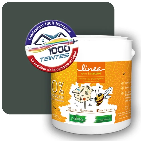 Peinture Natura Linéa® Les Verts pleins (Mille Teintes E25-90) Ruche SATIN