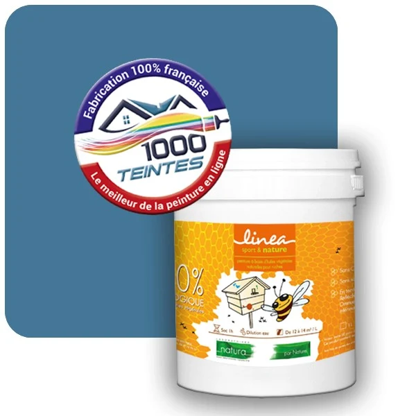 Peinture Natura Linéa® Les Bleus (Mille Teintes E14-15) Ruche SATIN