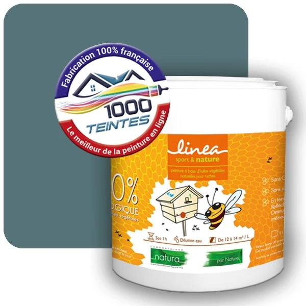 Peinture Natura Linéa® Les Bleus (Mille Teintes E13-39) Ruche SATIN