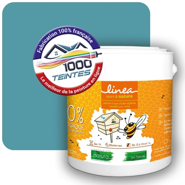 Peinture Natura Linéa® Les Bleus (Mille Teintes E13-34) Ruche SATIN