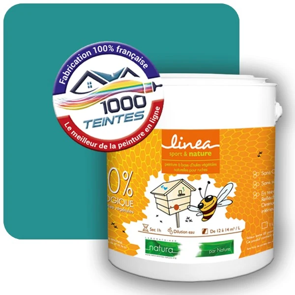 Peinture Natura Linéa® Les Bleus (Mille Teintes E13-29) Ruche SATIN